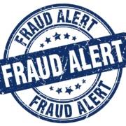 Fraud alert stamp