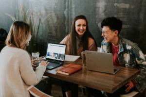 group working together on anti-discrimination law policies