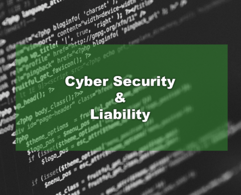 Cyber Security and liability