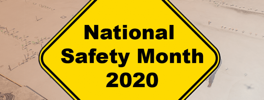 National Safety Month sign