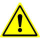 hazard sign