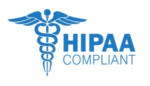 HIPAA compliant image with medical seal 